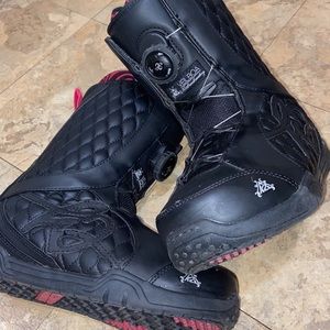 K2 Veil Boa Snowboarding Boots! Size 8